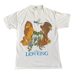 Vintage 90s Disney The Lion King RARE Single Stitch Movie Promo Shirt